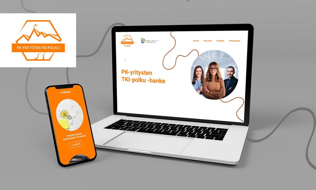 Viuleva suunnitteli ja toteutti Pk-yritysten TKI-polku-hankkeelle verkkosivuston. TKI-polku on Vaasan ammattikorkeakoulun, Centria-ammattikorkeakoulun ja Turun ammattikorkeakoulun yhteistyönä toteuttama hanke.